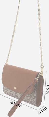 DKNY Clutch 'SIDNEY' in Bruin