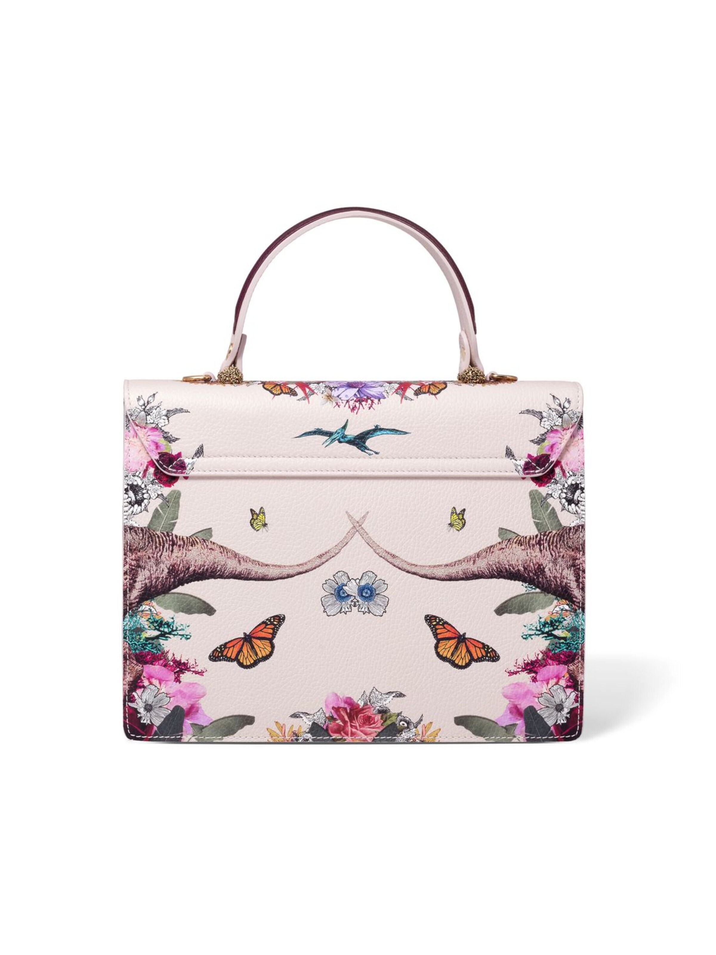 Braccialini Handbag 'Audrey Dino' in Pink