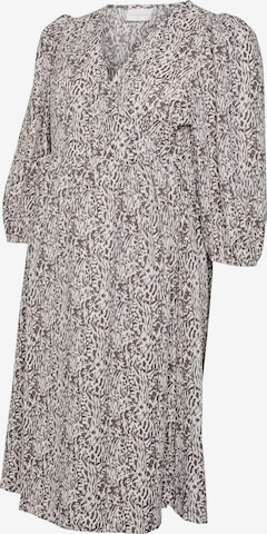 Robe 'AZELIA' MAMALICIOUS en gris : devant