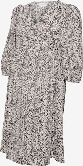 MAMALICIOUS Kleid 'AZELIA' in dunkelgrau / weiß, Produktansicht