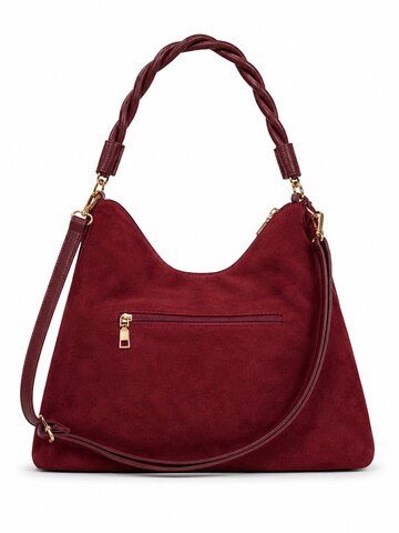 COLLEZIONE ALESSANDRO Shoulder Bag 'Patchwork' in Red