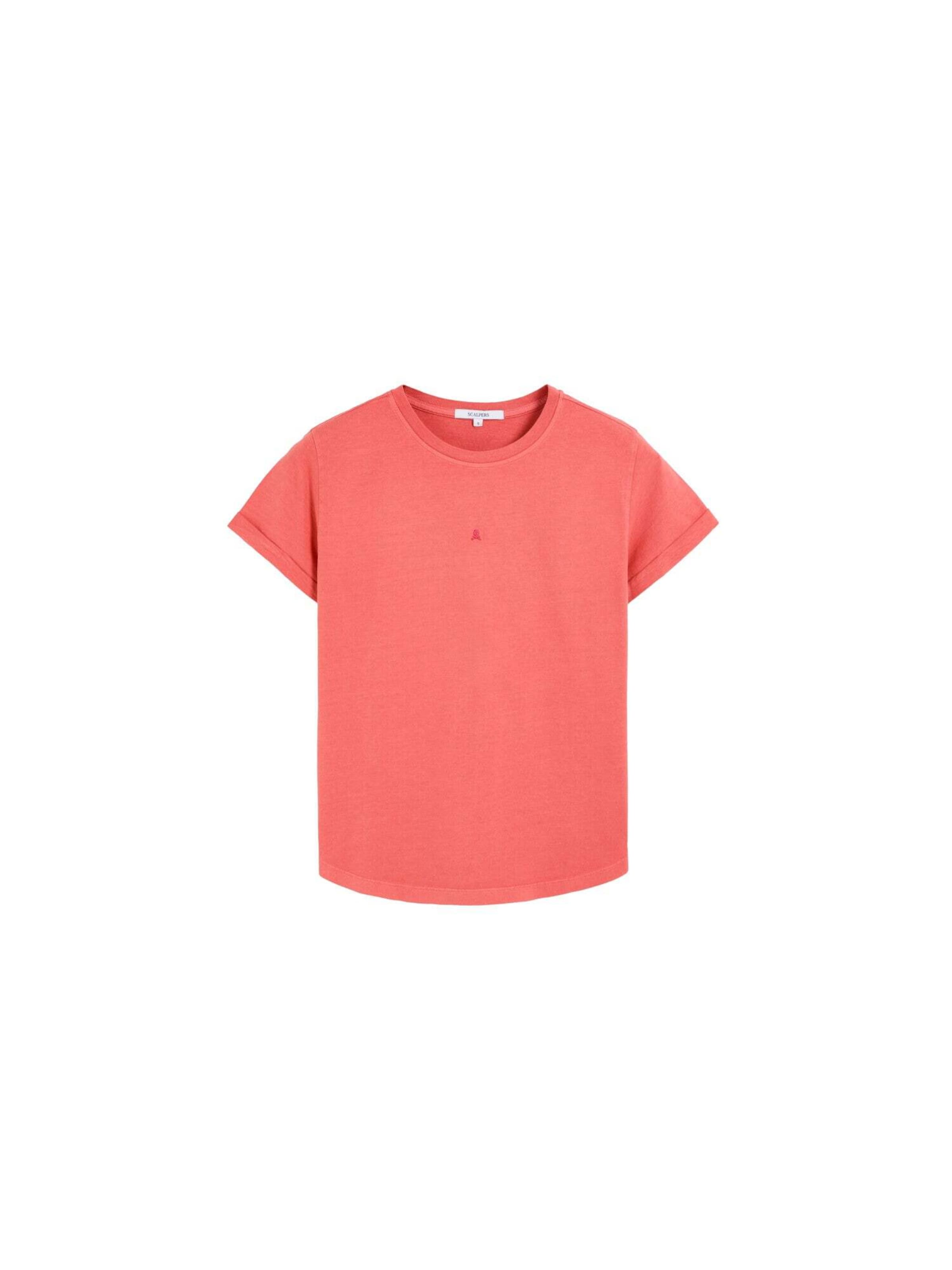 Tricou de la Scalpers pe roșu: față