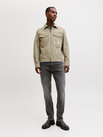 JACK & JONES - Tapered Vaquero 'JJIMIKE JJWELLS' en gris