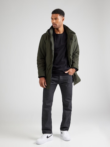 Parka mi-saison Ben Sherman en vert