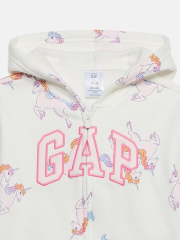 GAP Sweatjacke in Weiß