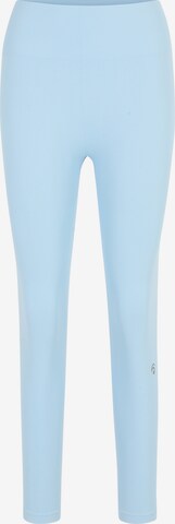 OCEANSAPART Skinny Sportbroek 'Tara' in Blauw: voorkant