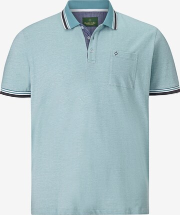 Charles Colby Shirt in Green: front