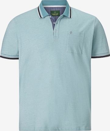 Charles Colby Shirt in Groen: voorkant