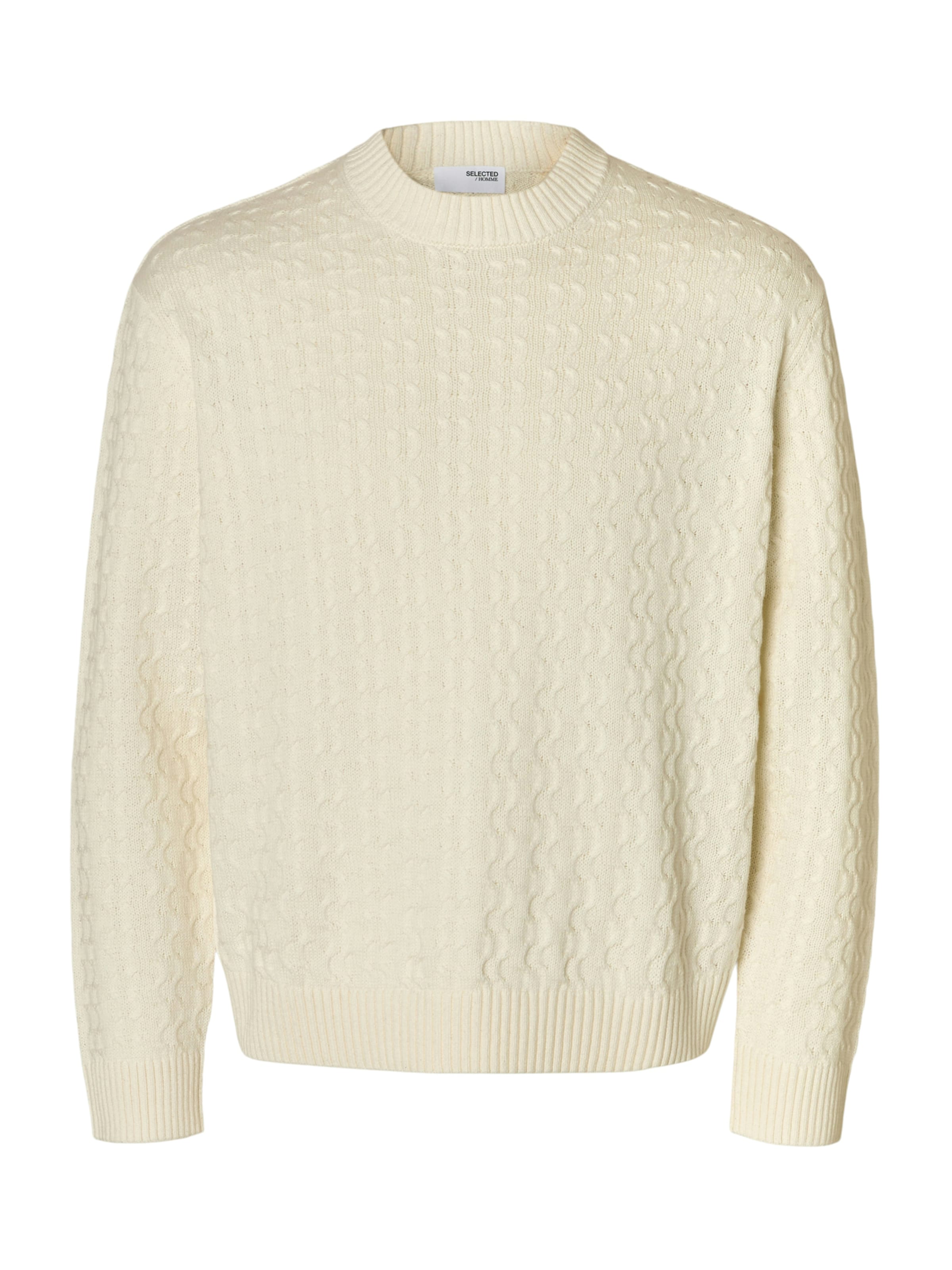 SELECTED Pullover 'SLHPHILIP' in Beige: Vorderseite