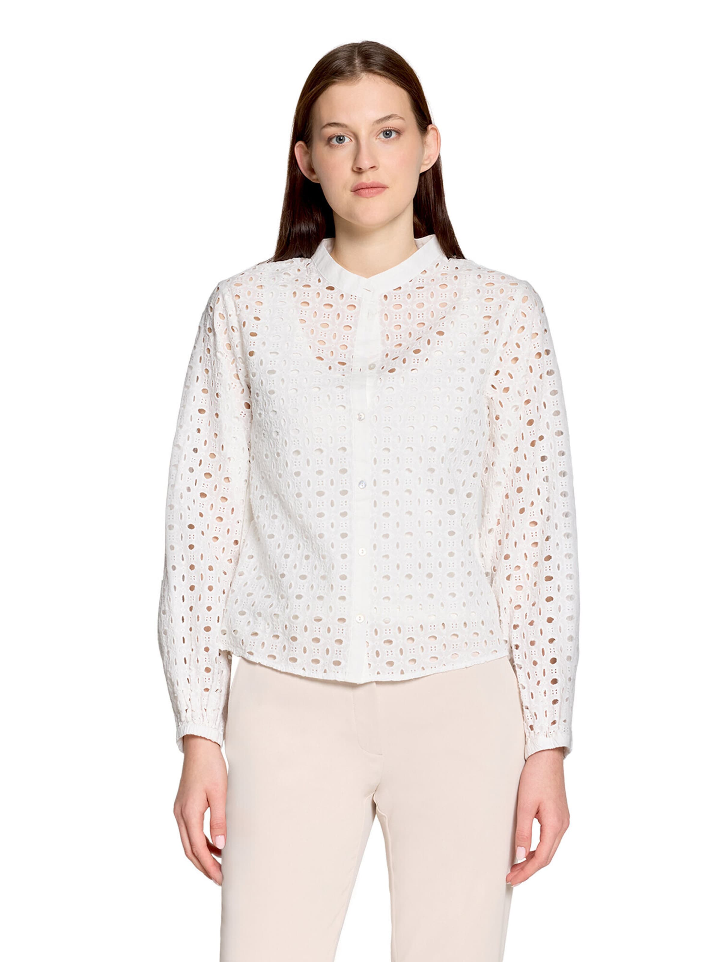 Betty & Co Blouse in Wit: voorkant