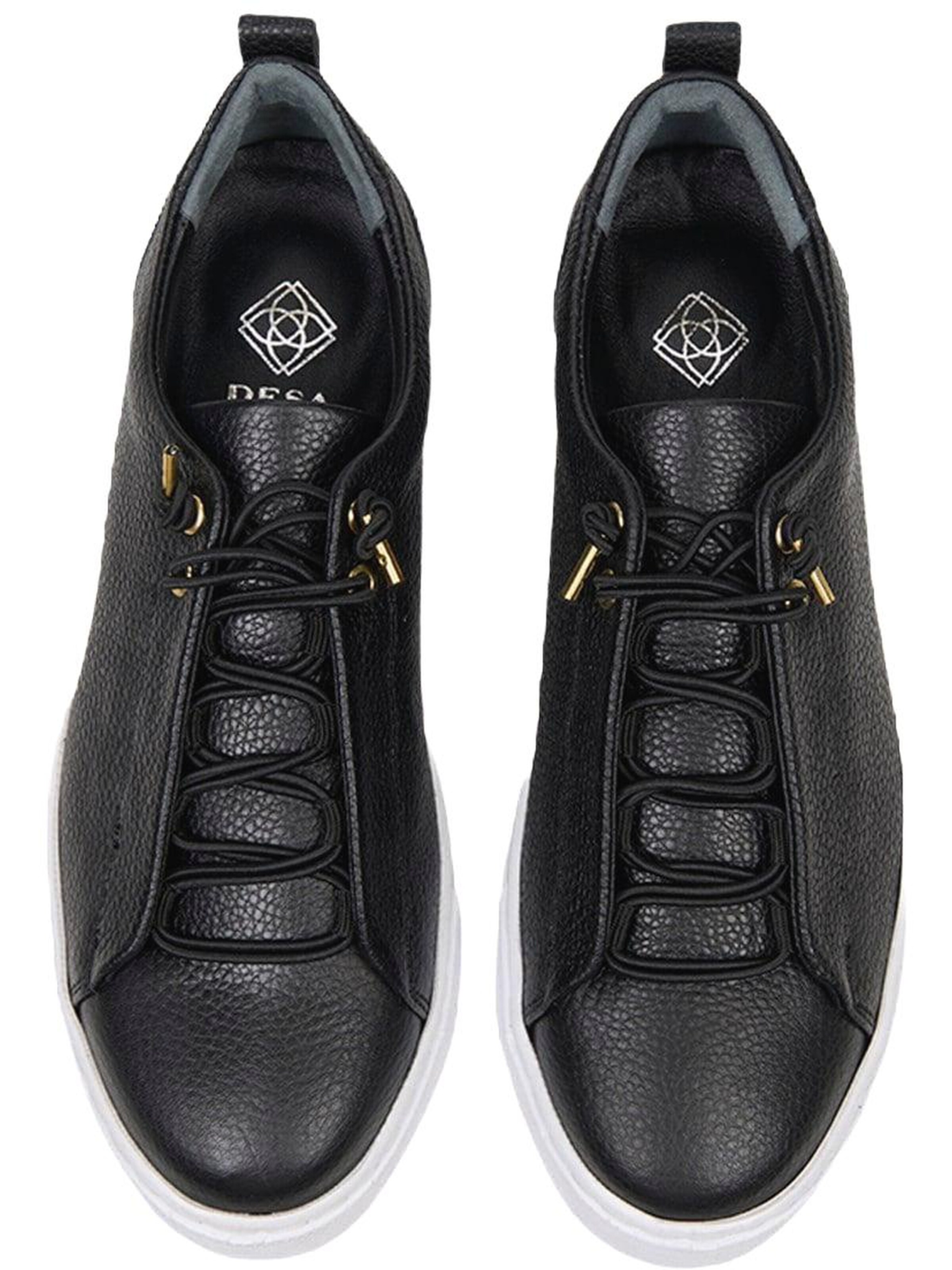 Desa Sneakers 'Schnürschuhe' in Black