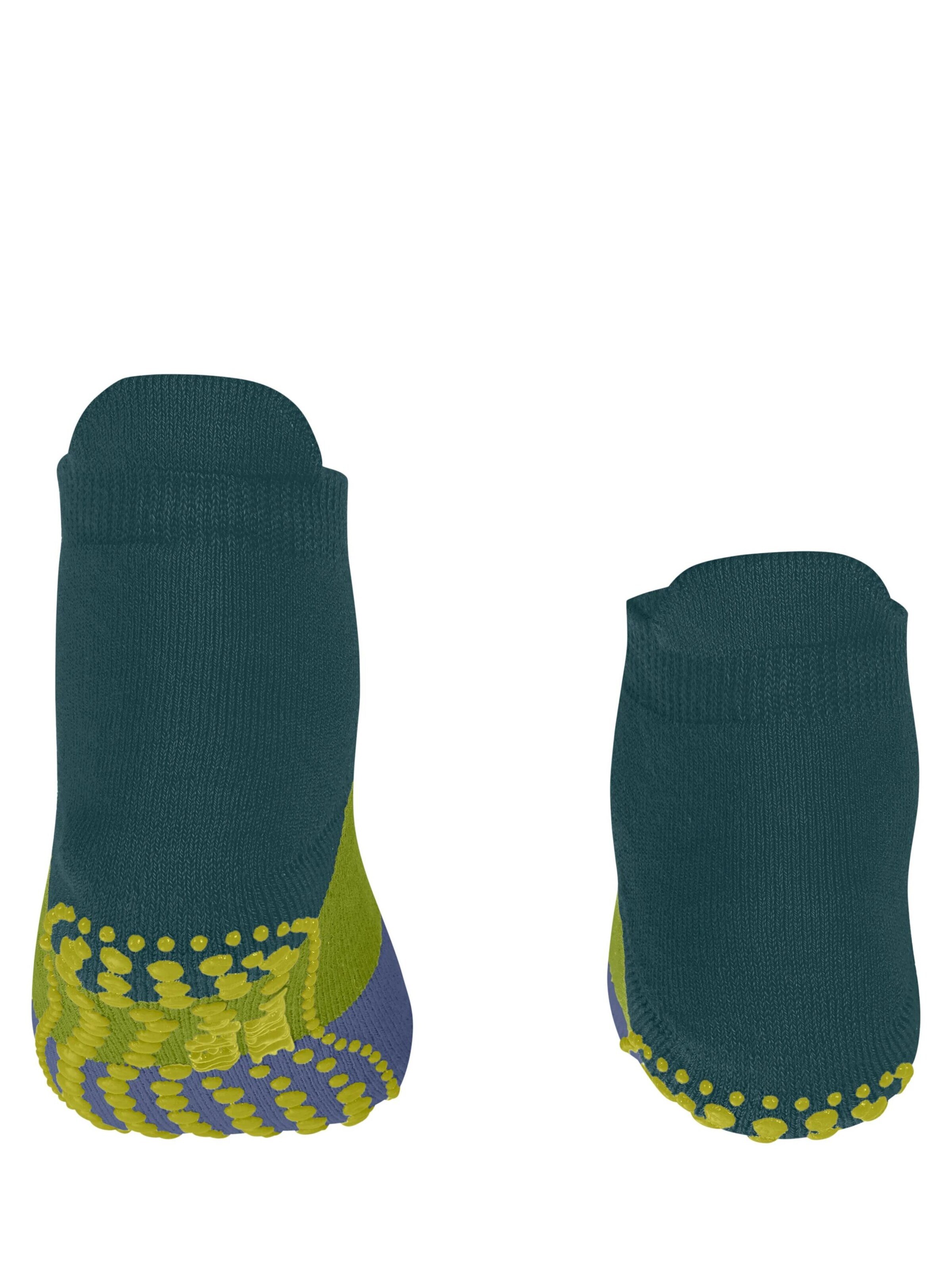 FALKE Socks 'Colour Block' in Green