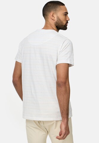 T-Shirt 'Helmuth' INDICODE JEANS en blanc