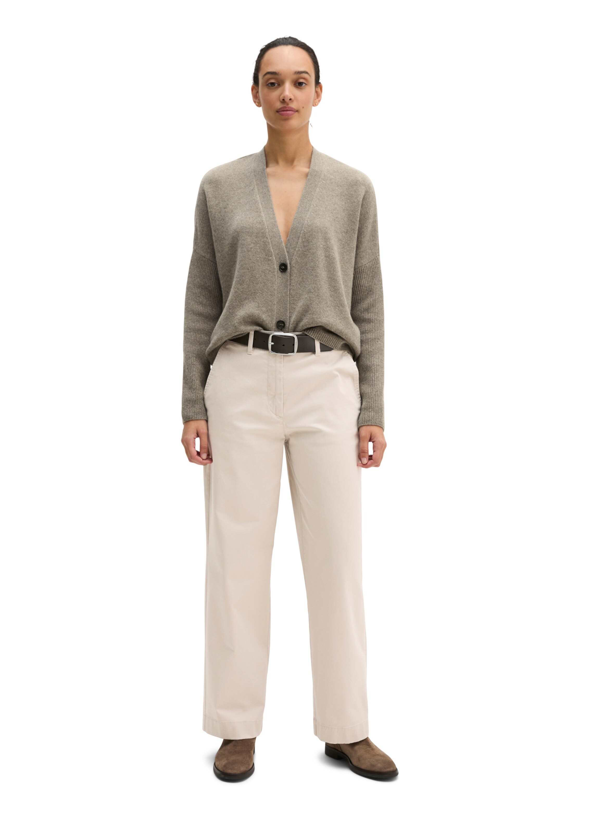 Marc O'Polo Strickjacke in Beige
