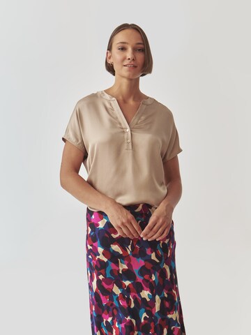 Camicia da donna di TATUUM in beige: frontale