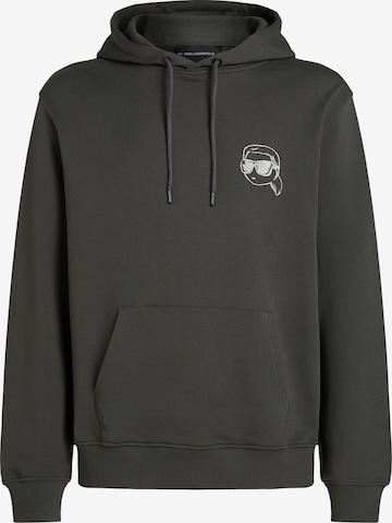 Karl Lagerfeld - Sudadera 'IKON' en gris: frente
