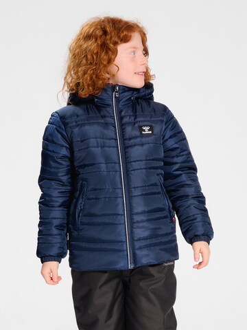 Hummel Between-Season Jacket in Blue: front