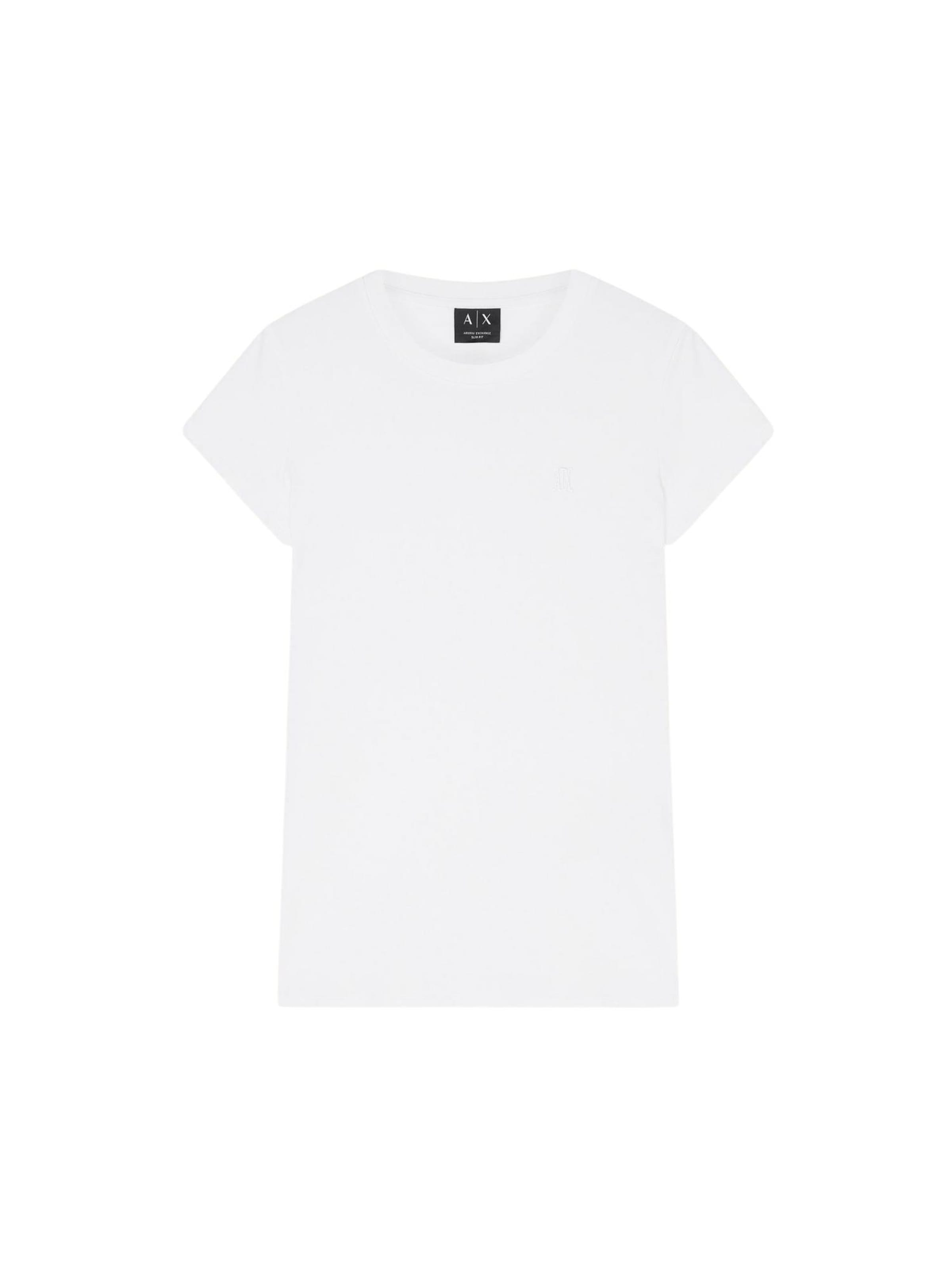 Top 'XW002333 AF16294' di ARMANI EXCHANGE in bianco: frontale