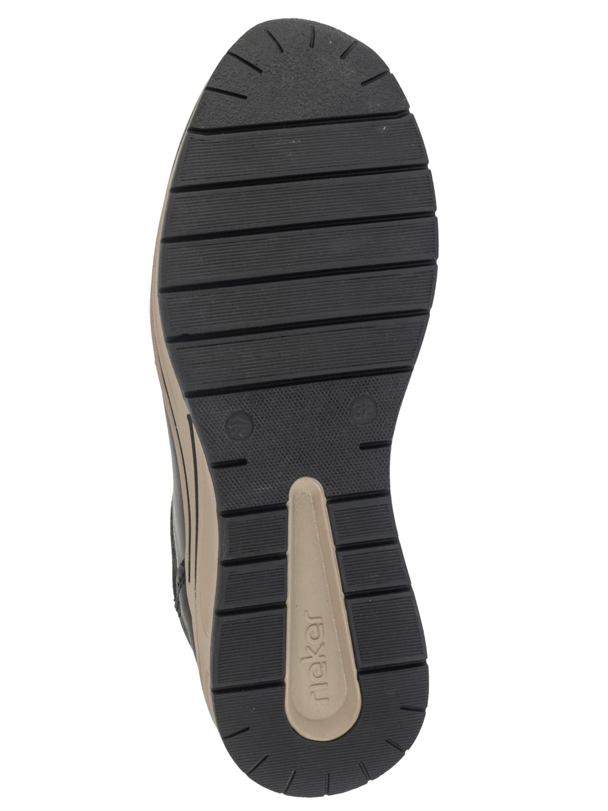Rieker Slip-on 'Rieker Shoes N9553' in Zwart