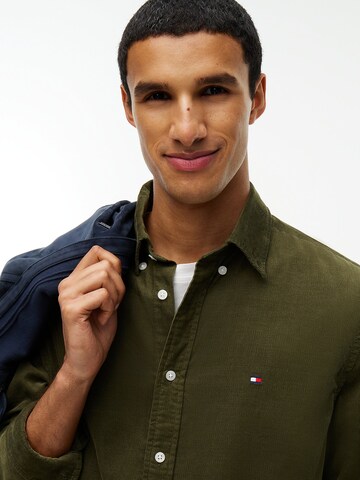 TOMMY HILFIGER Regular fit Overhemd in Groen