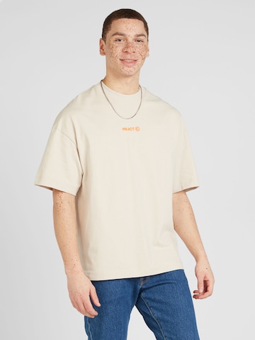 bēšs JACK & JONES T-Krekls