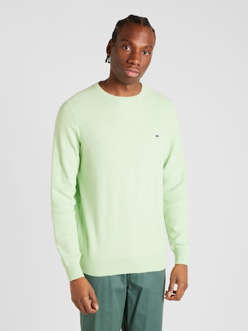 Pull-over FYNCH-HATTON en vert : devant