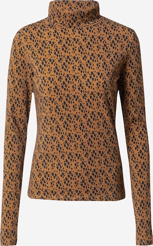 Bizance Paris T-shirt 'TOBY' i brun: framsida