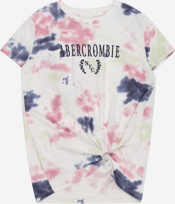 Abercrombie & Fitch Тениска в пъстро: отпред