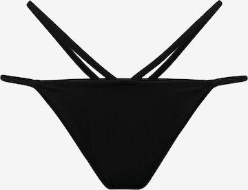 OW Collection - Braga de bikini en negro: frente