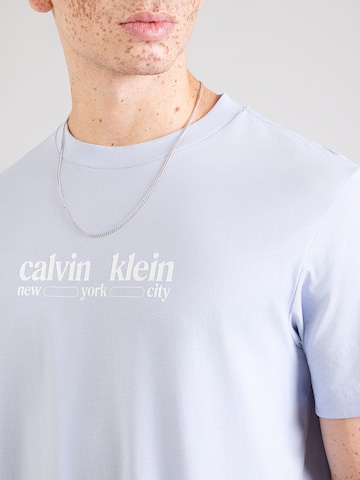 Maglietta 'NYC' di Calvin Klein Jeans in lilla