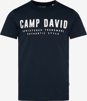 CAMP DAVID Shirt in Blau: predná strana