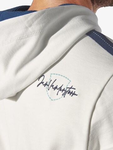 Jan Vanderstorm Sweatshirt 'Perkan' in White