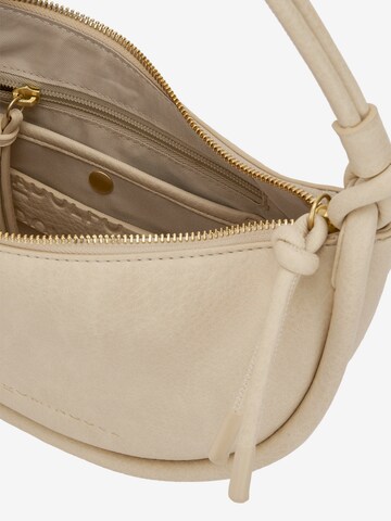 Adolfo Dominguez Schultertasche in Beige