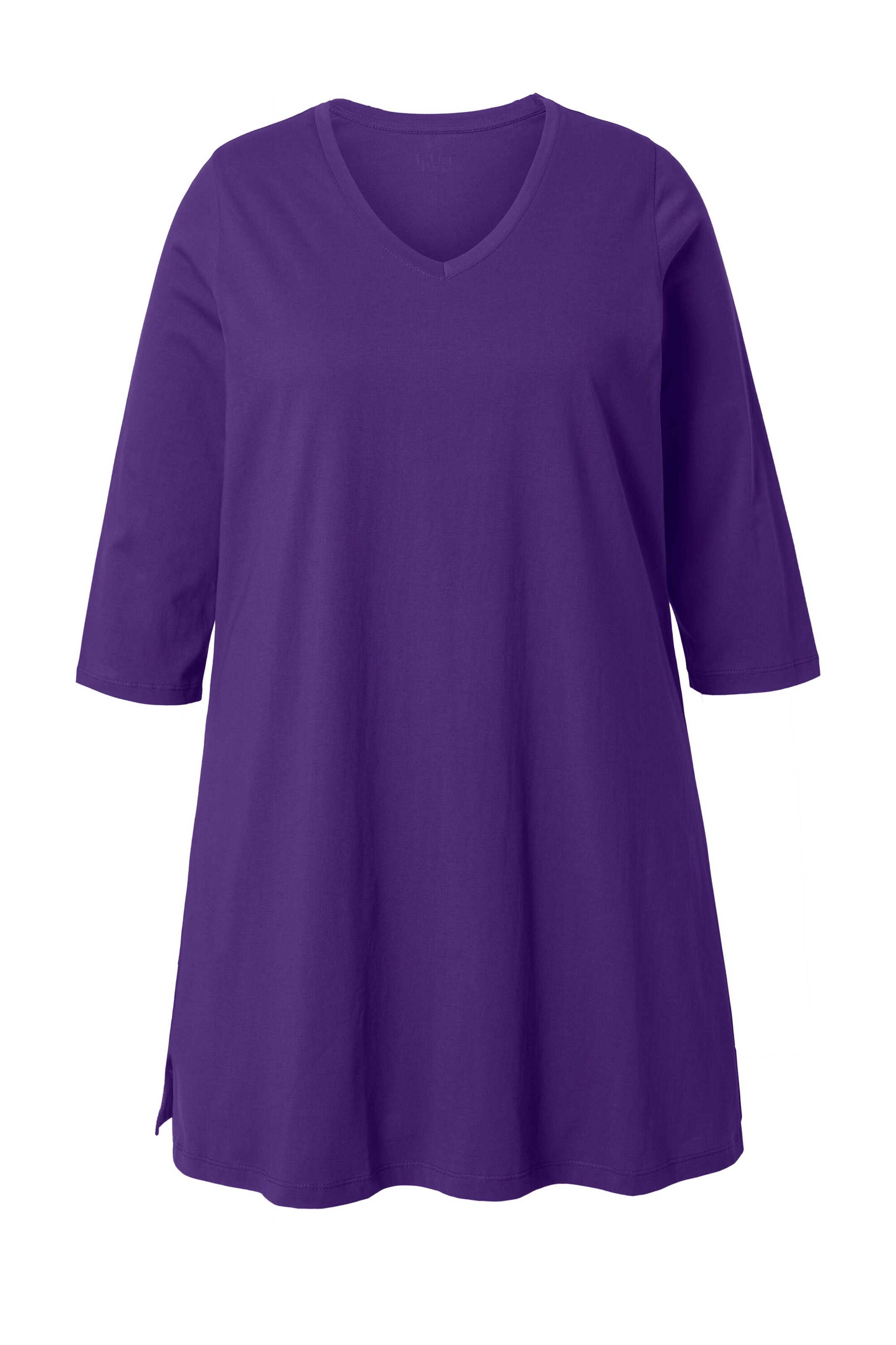 T-shirt Ulla Popken en violet : devant