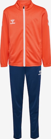 Hummel Trainingspak in Oranje: voorkant