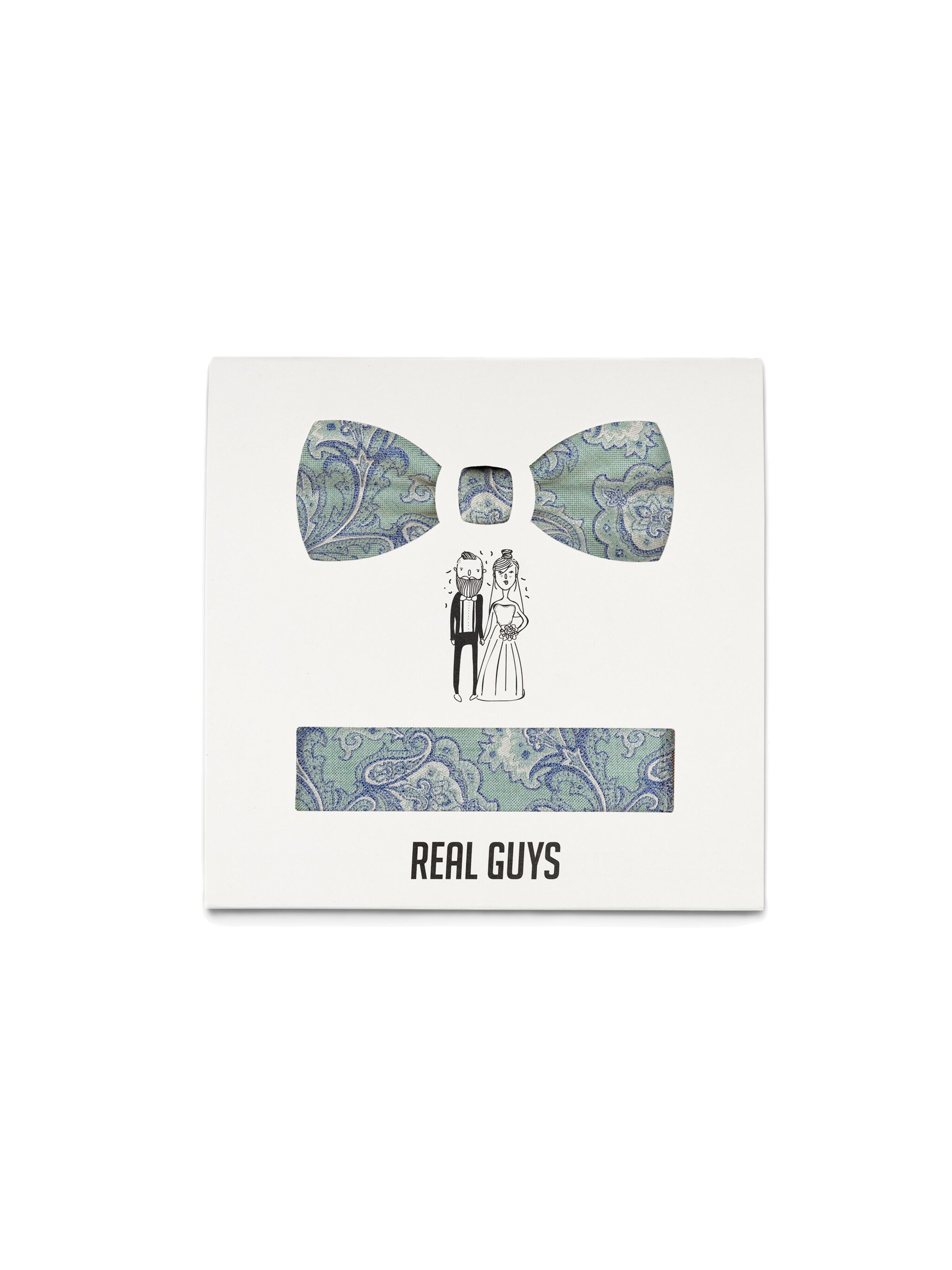 Real Guys Bow Tie '5827FSET' in Green