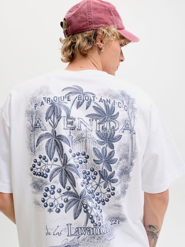 JACK & JONES Shirt 'JORAtocha' in Wit