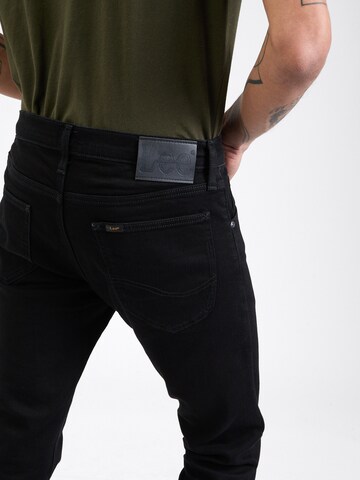Lee Slimfit Jeans 'LUKE' in Zwart