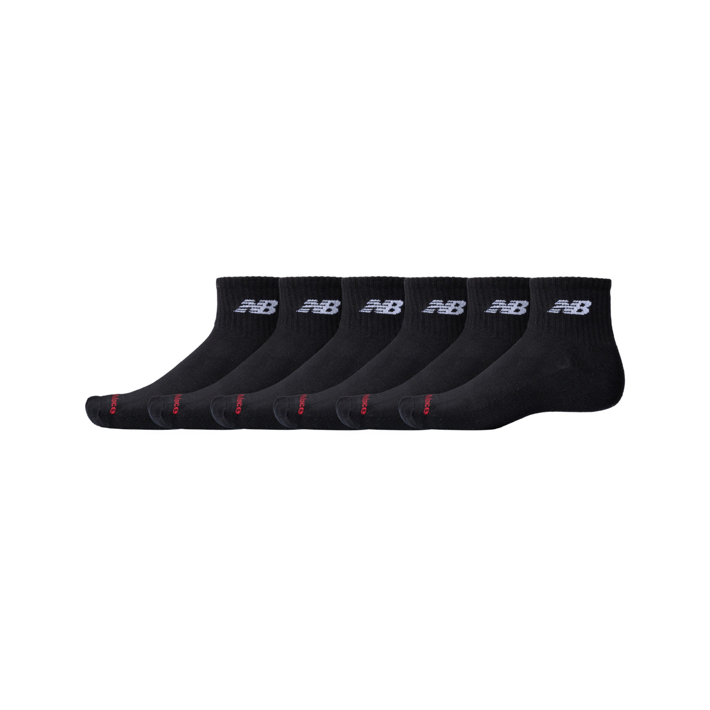 new balance Athletic Socks in Black: front