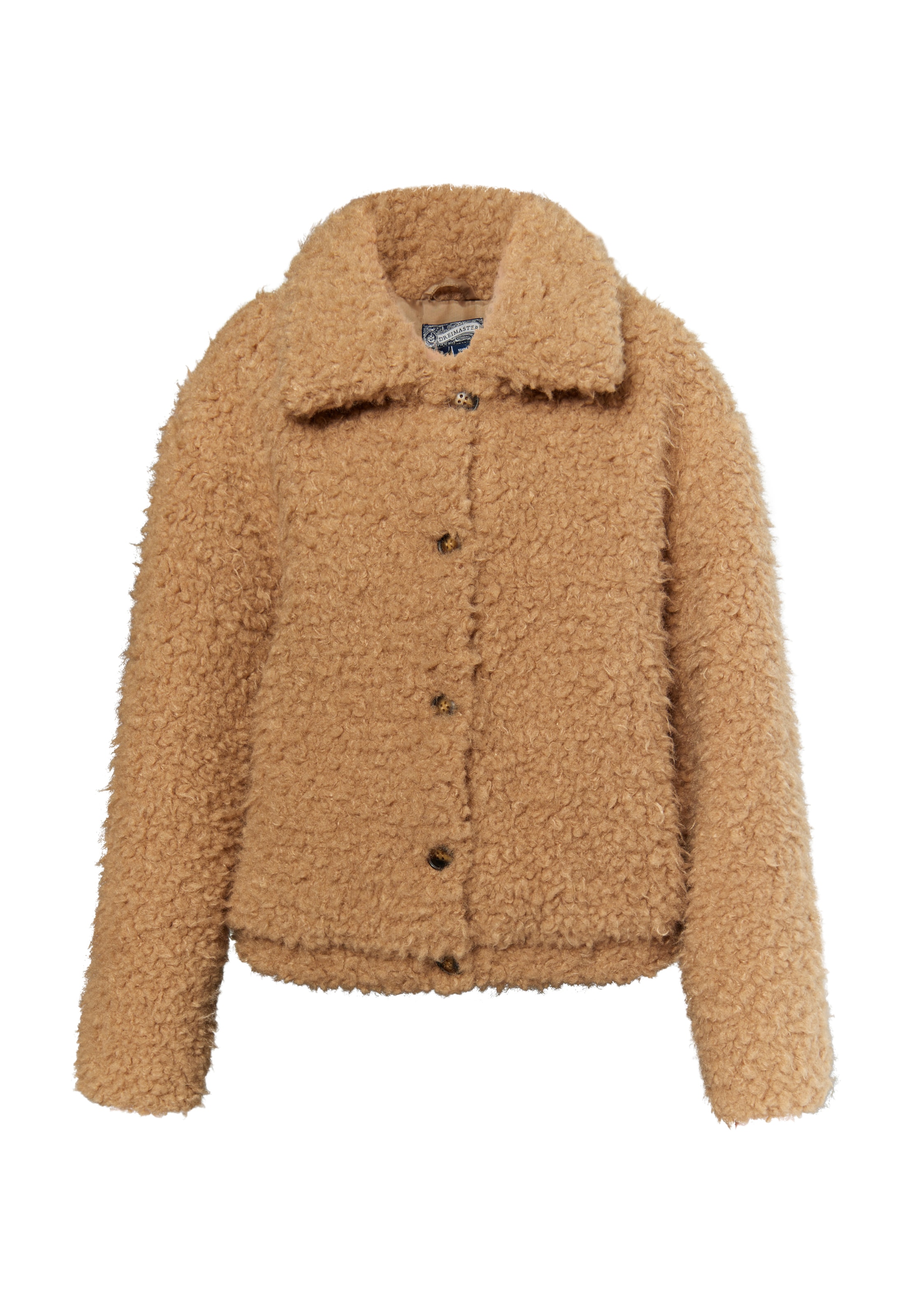 DreiMaster Vintage Φθινοπωρινό και ανοιξιάτικο μπουφάν σε μπεζ: μπροστά