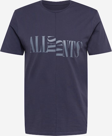 AllSaints Shirt 'NICO' in Blauw: voorkant