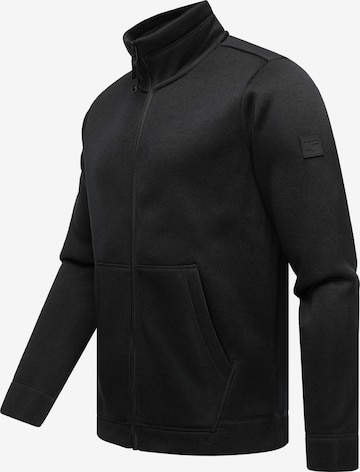 Ragwear Zip-Up Hoodie 'Fabbian' in Black