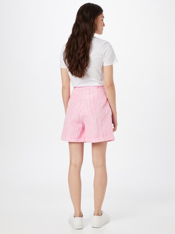 Loosefit Pantalon à pince 'Sisleycras' Crās en rose
