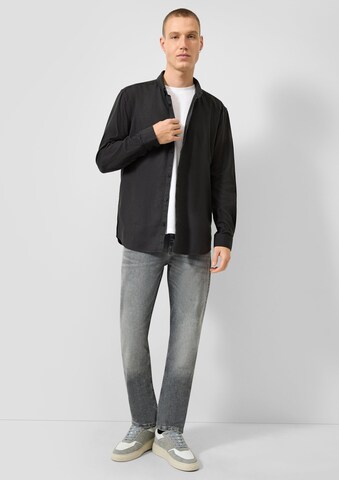 QS Regular Fit Skjorte i grå