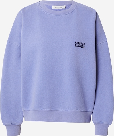 AMERICAN VINTAGE Sweater majica 'PLIZZY' u mornarsko plava / ljubičasto plava, Pregled proizvoda