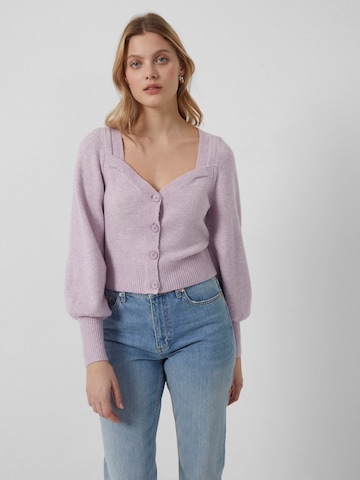 FRENCH CONNECTION Gebreid vest 'Libby' in Roze: voorkant