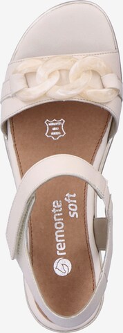 REMONTE Strap Sandals in Beige