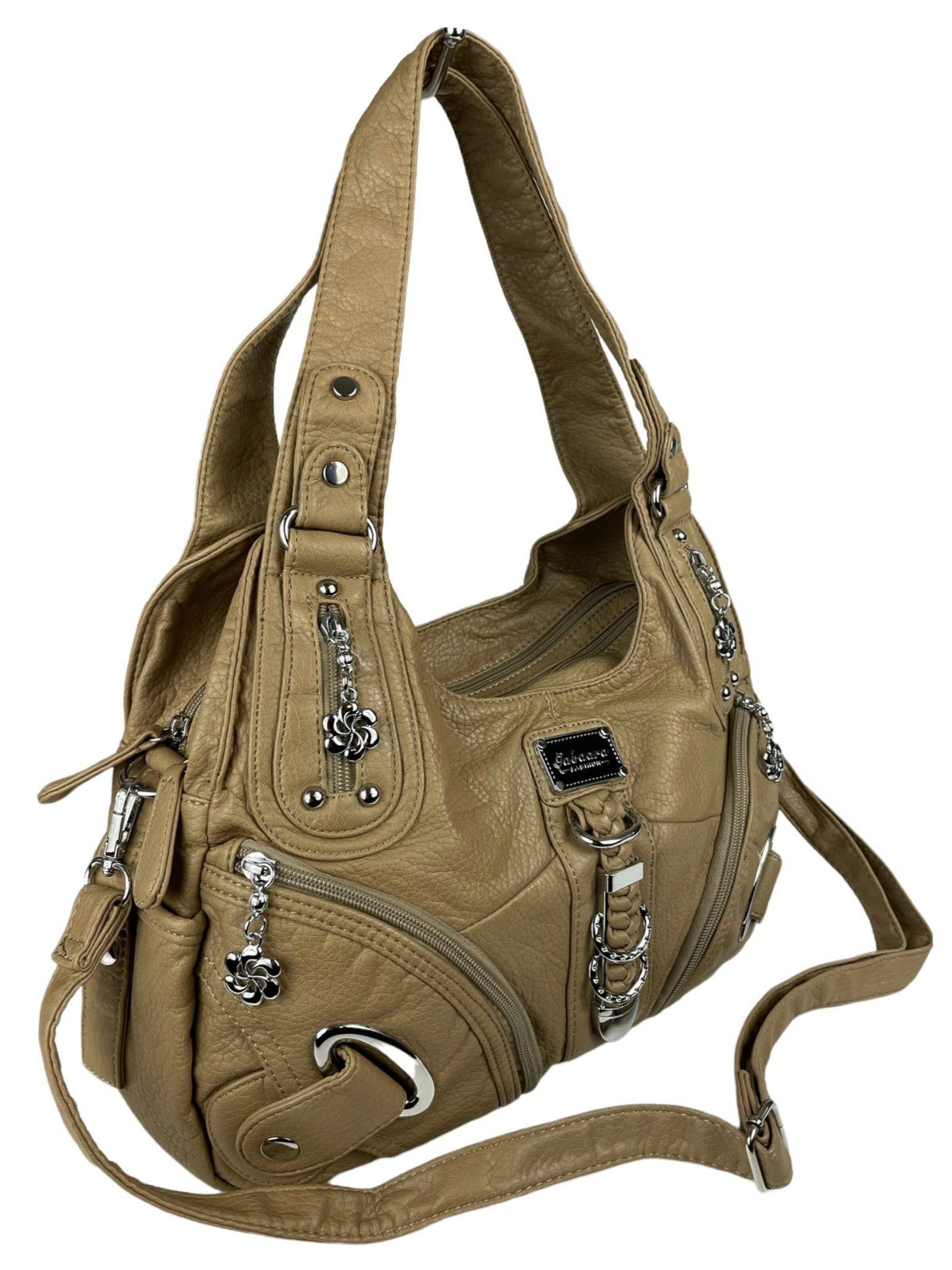 Kumixi Handbag in Beige: front