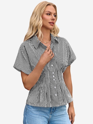 Bluză de la Imily Bela pe negru: față