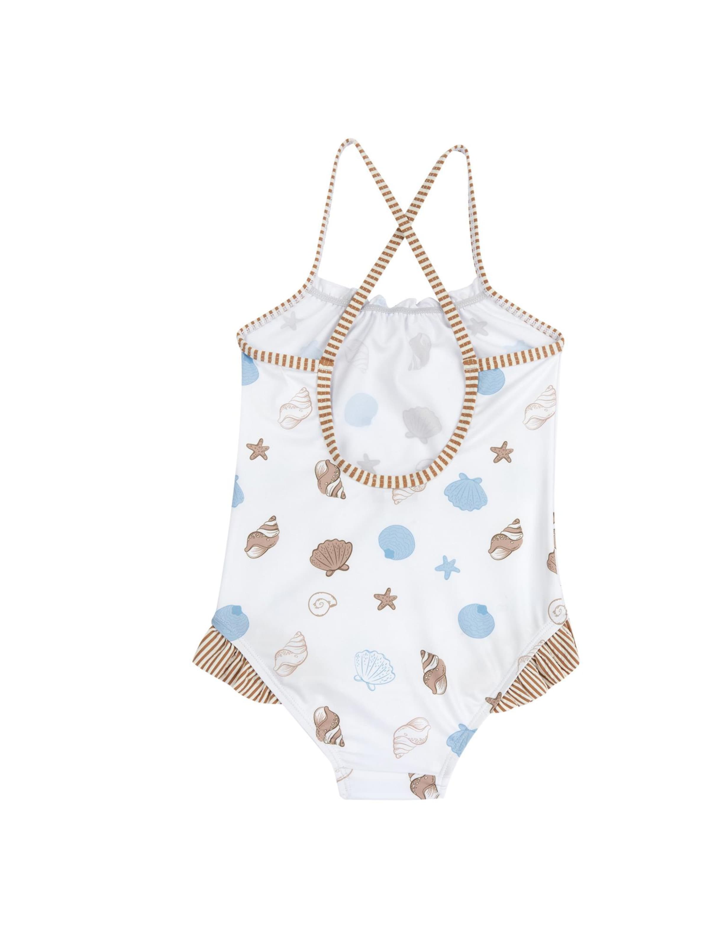 Chicco Ολόσωμο μαγιό σε λευκό